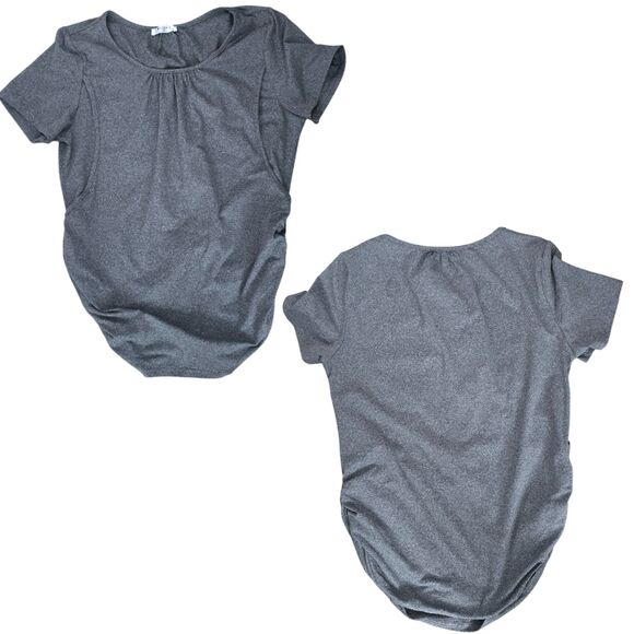 10pc Maternity Clothing Lot All Medium Nursing Tops Dresses Pants Bra - Picture 5 of 13